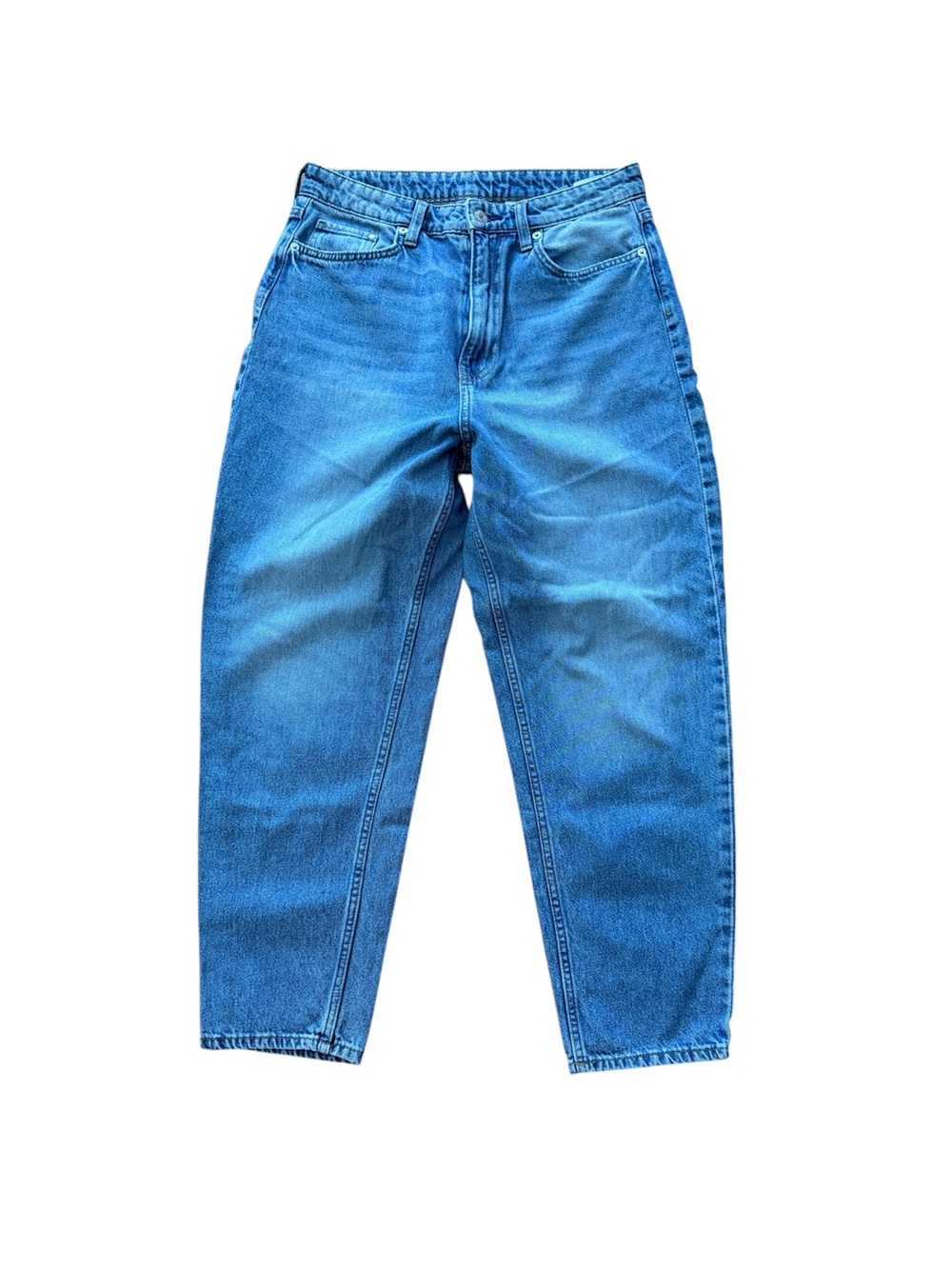 H&M & Denim Loose Mom Jeans Ultra High Waist Size 10
